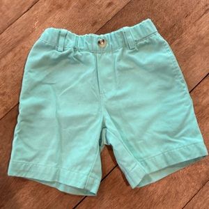 J Bailey boys 3T twill shorts mint/sea foam green